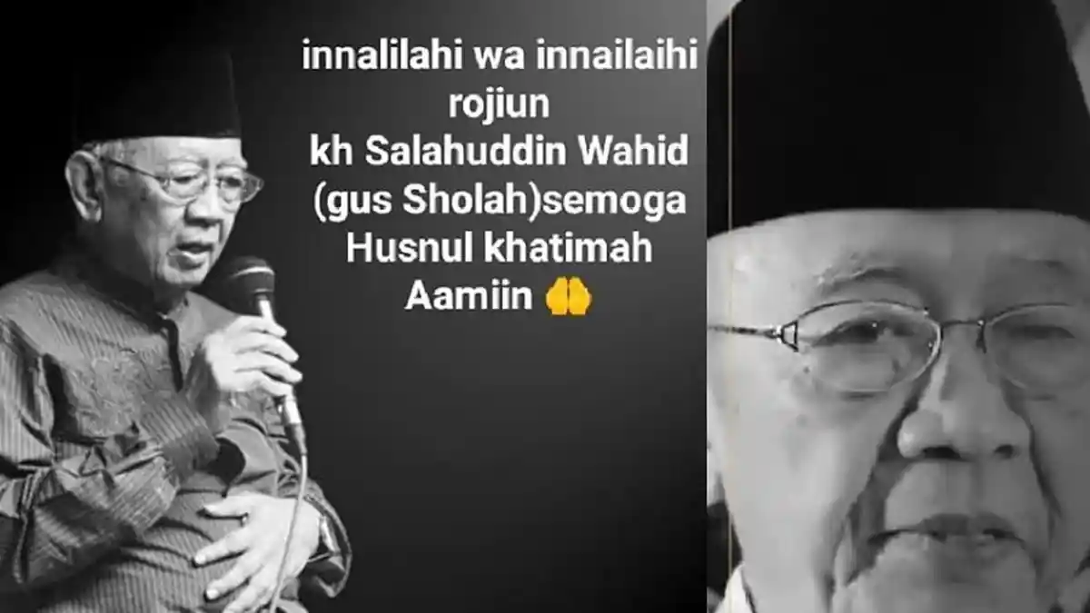 POPULER 6 Fakta Perjalanan Hidup Gus Sholah, Masa Kecil di Pesantren ...