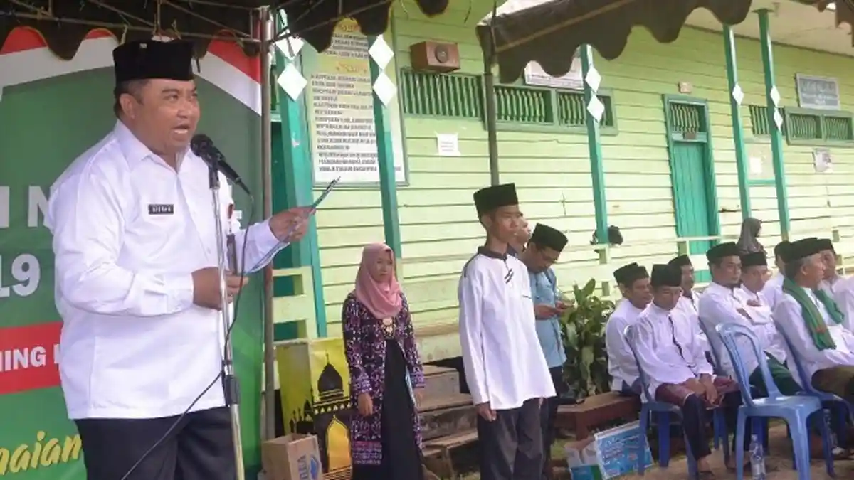 Ratusan Santri Kubar Hadiri Hari Santri, Menag: Pesantren Harus Jadi Laboratorium Perdamaian