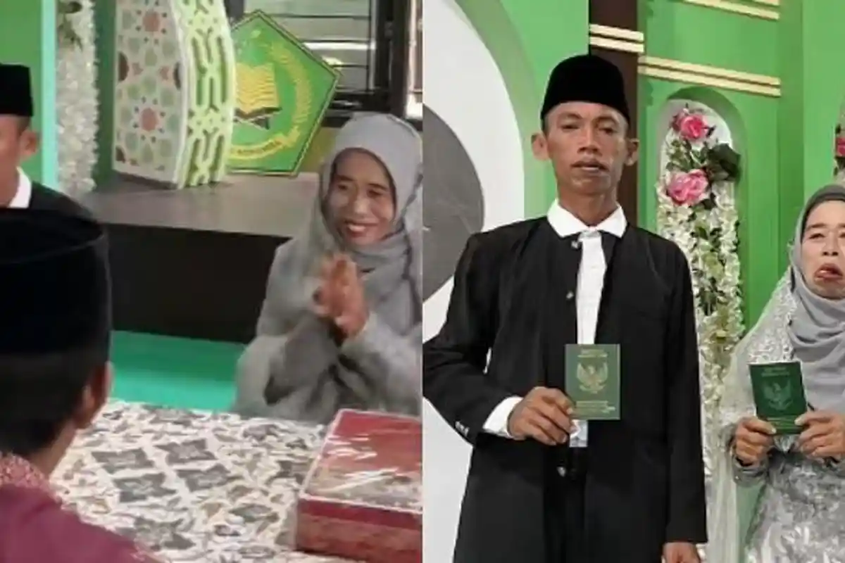 Pernikahan Nenek 63 Tahun dengan Pria 39 Tahun Viral di TikTok, Pengantin Wanita Pensiunan PNS