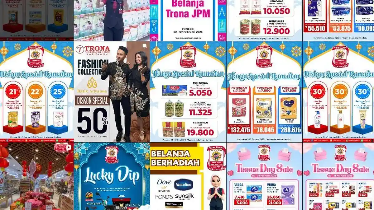 Promo Hemat Trona Jambi Februari 2026, Harga Spesial Ramadan - Halaman ...
