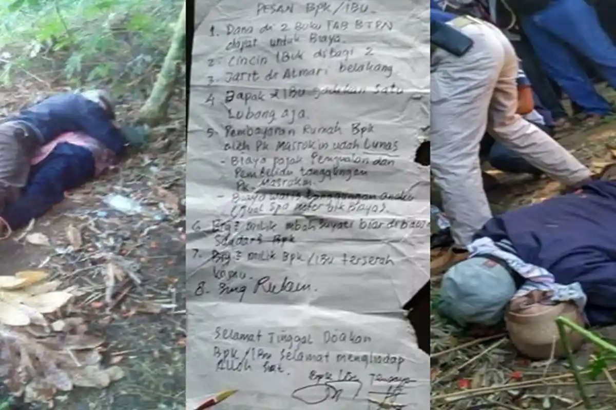 Tak Tahan Anak Sering Berutang, Suami-Istri di Kediri Pilih Bunuh Diri Bersama