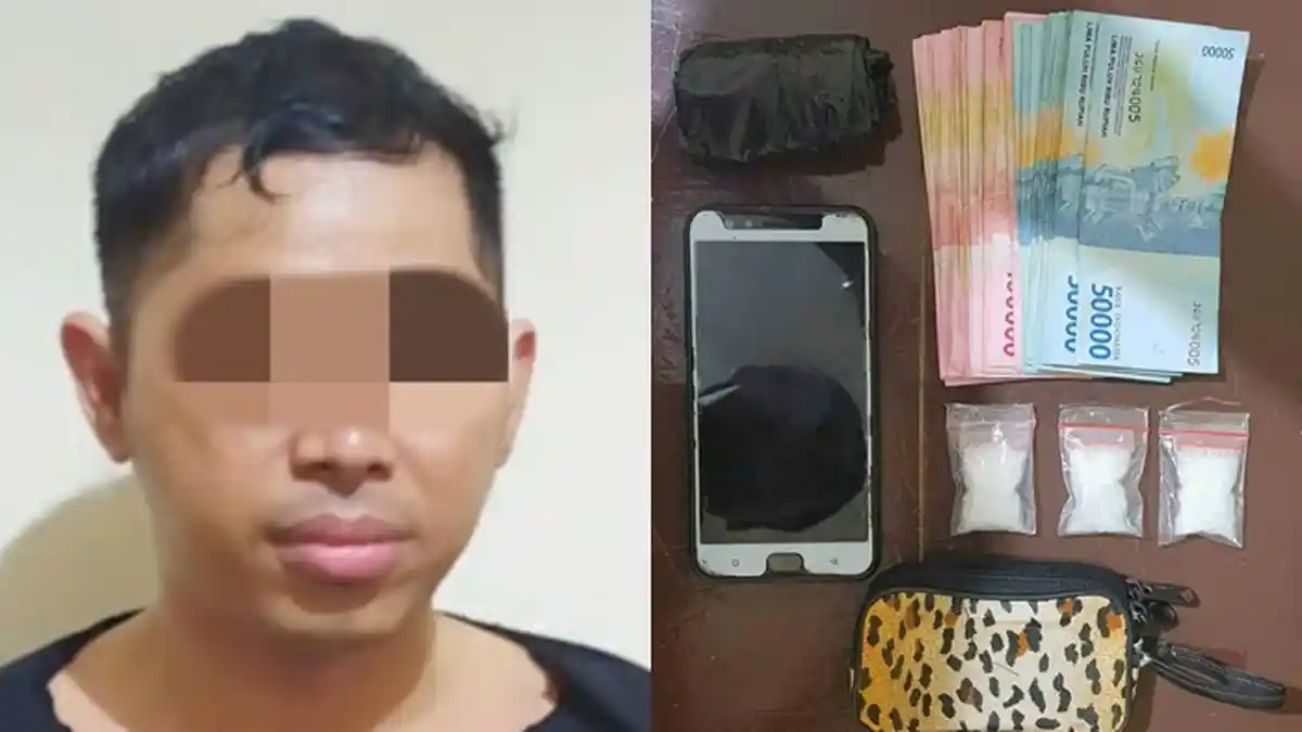 Geledah Rumah Cakung, Polisi Temukan Sabu 14,38 gram di Mesin Cuci
