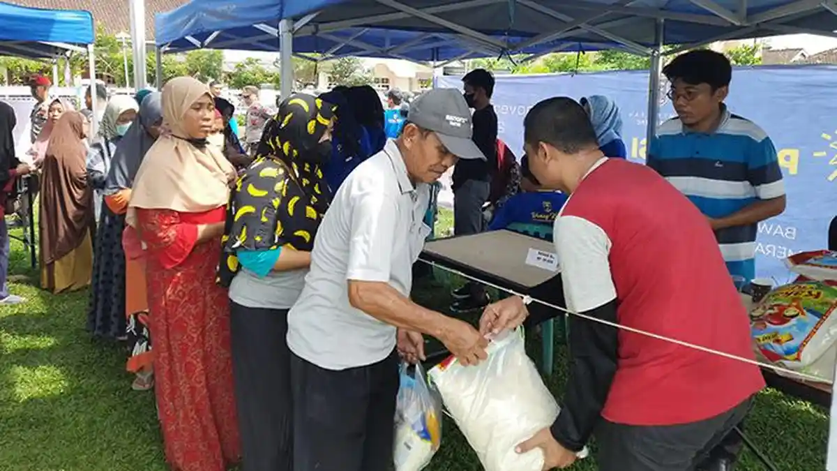 Penetrasi Harga Bahan Pokok, Dinas Perdagangan Metro Gelar Pasar Murah