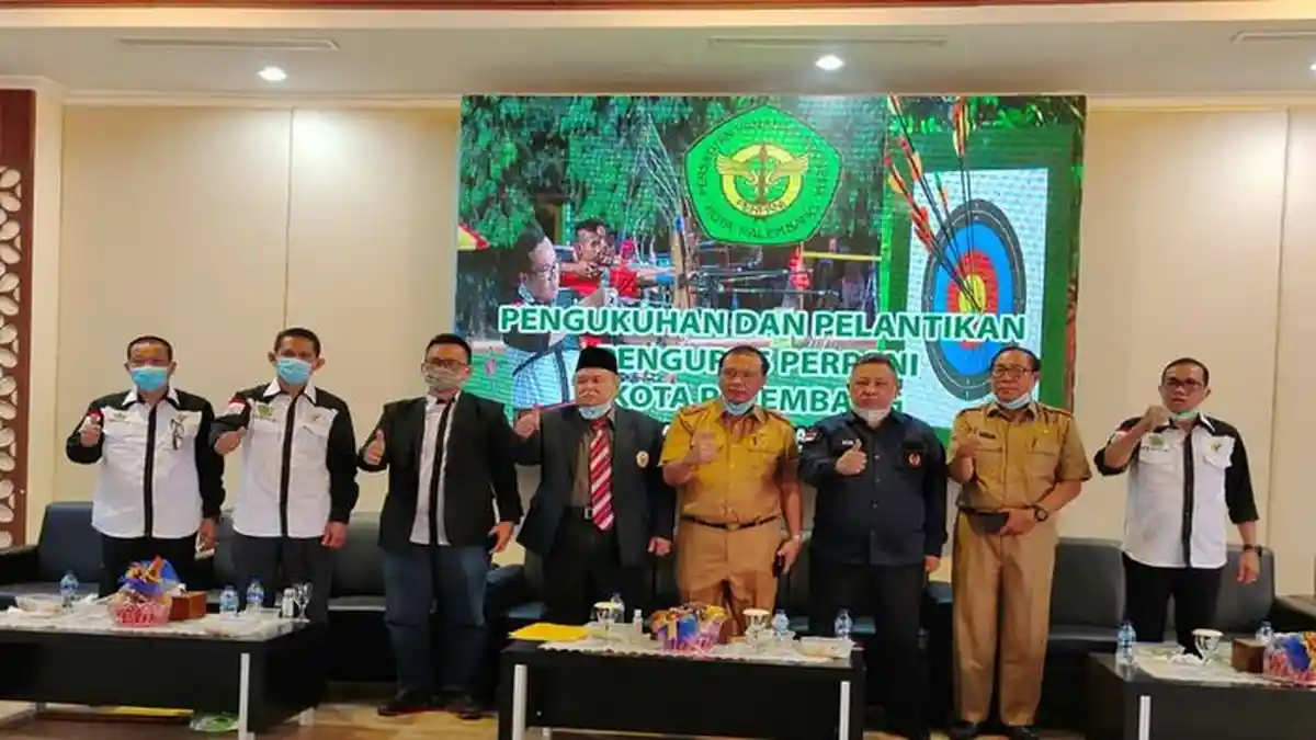Hadapi Porprov 2021 di OKU Raya, KONI Kota Palembang Beri Misi Pengurus Panahan: Sapu Bersih!