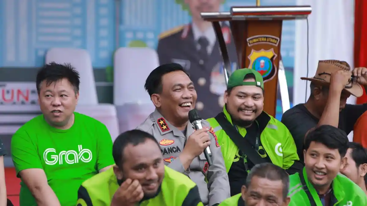 Curhatannya Didengarkan Irjen Panca, Parbetor dan Pengendara Ojol Mengaku Lebih Nyaman Cari Nafkah
