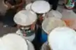 Omzet Penjual Beduk Musiman Menurun