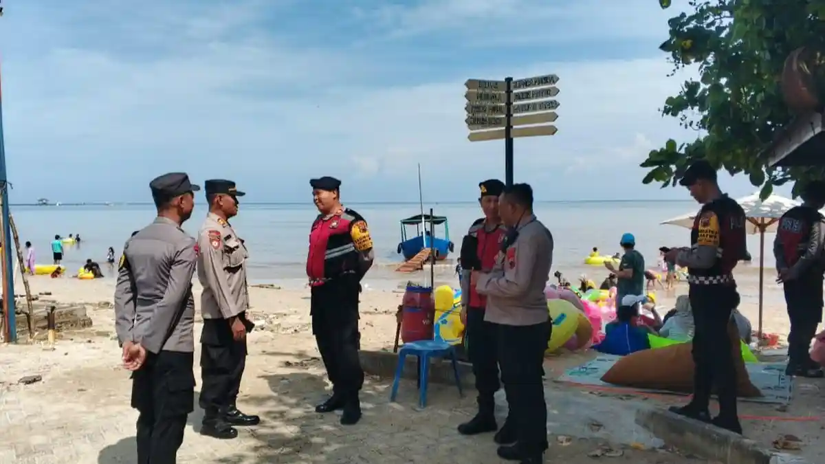 Polres Jepara Gencarkan Patroli ke Objek Wisata Saat Libur Lebaran 2025