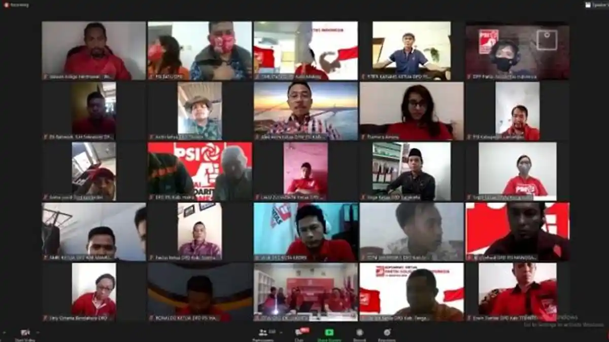 PSI Gelar Kopdarnas Online, Bahas Pandemi Hingga Pilkada 2020