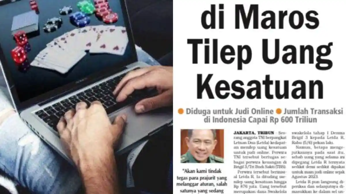 Perwira TNI di Maros Tilep Uang Kesatuan