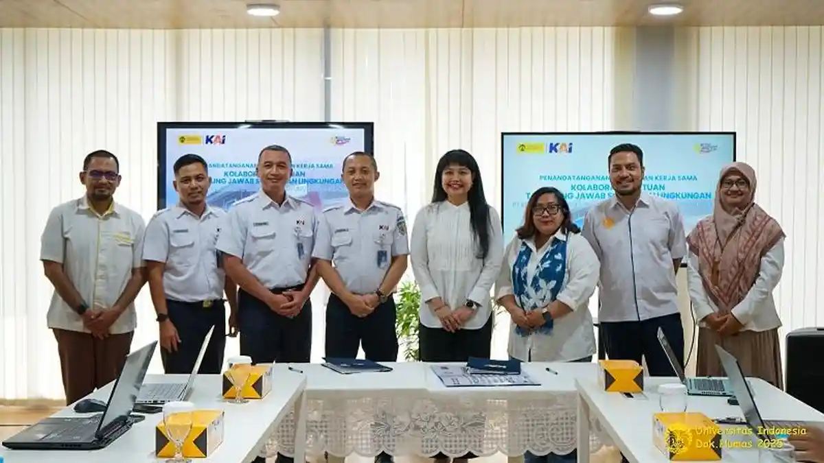 UI dan PT KAI Jalin Kerja Sama Upaya Konservasi Geopark dan Pelestarian Elang Jawa