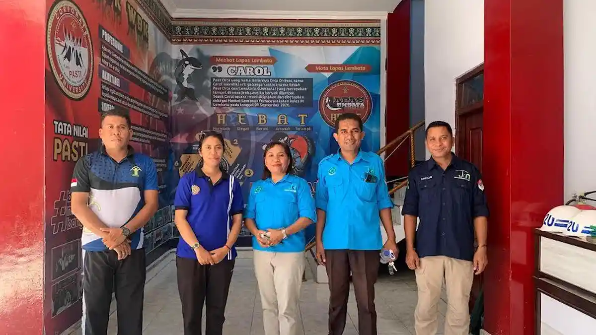Upayakan Ijin Operasional Klinik, Lapas Lembata Didatangi Tim Survey Dinas Kesehatan