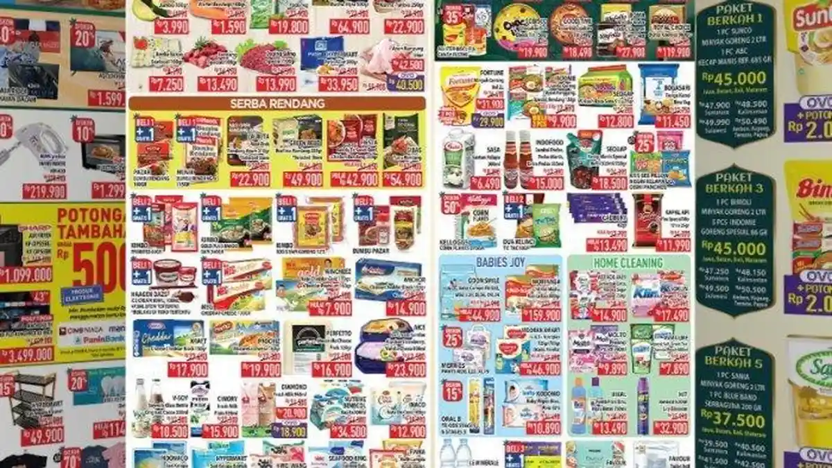 KATALOG Promo KJSM Hypermart Hari Ini 31 Maret 2024 Ramadhan Hemat: Indomie Jumbo Rp9.900 Dapat 3