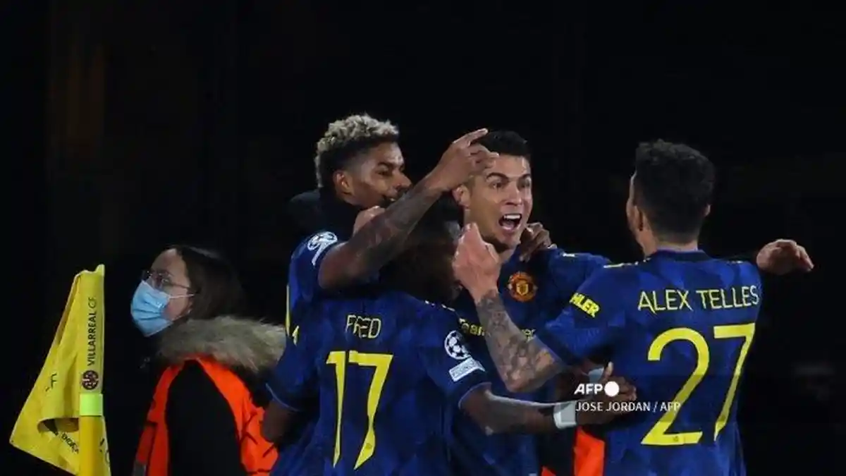 Hasil Liga Champions, Reaksi Michael Carrick Terhadap Gol Cristiano Ronaldo dan Jadon Sancho