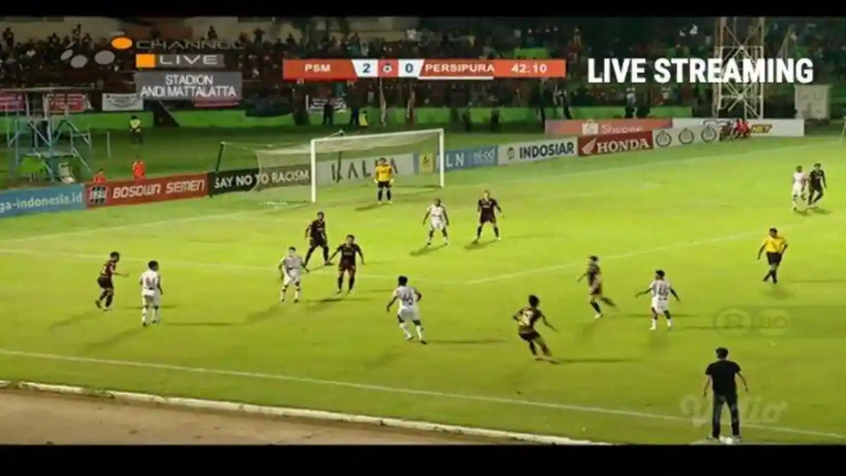 Skor 3-0, Nonton TV Online Live Streaming Ochannel PSM Makassar vs Persipura Babak II Disini via HP