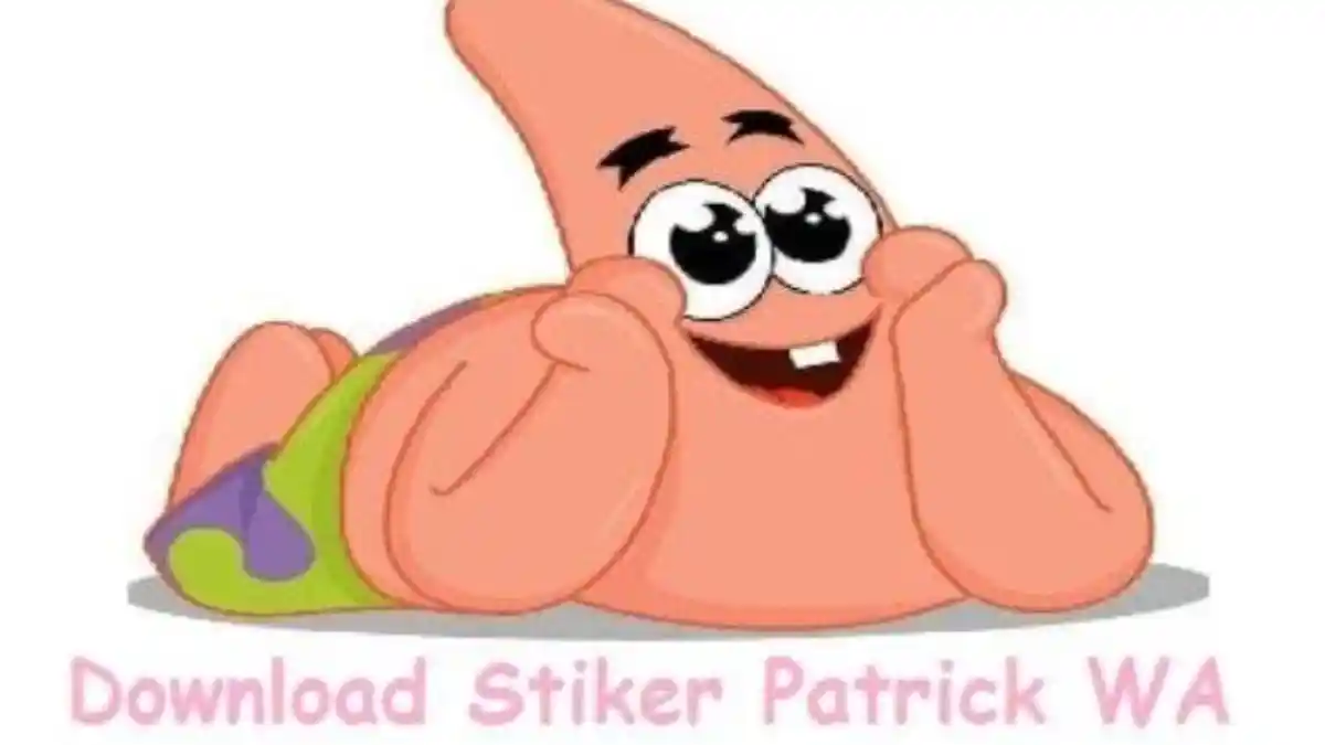 LINK Download Stiker Patrick Viral WA, Unduh Stiker yang Lagi Viral di Whatsapp