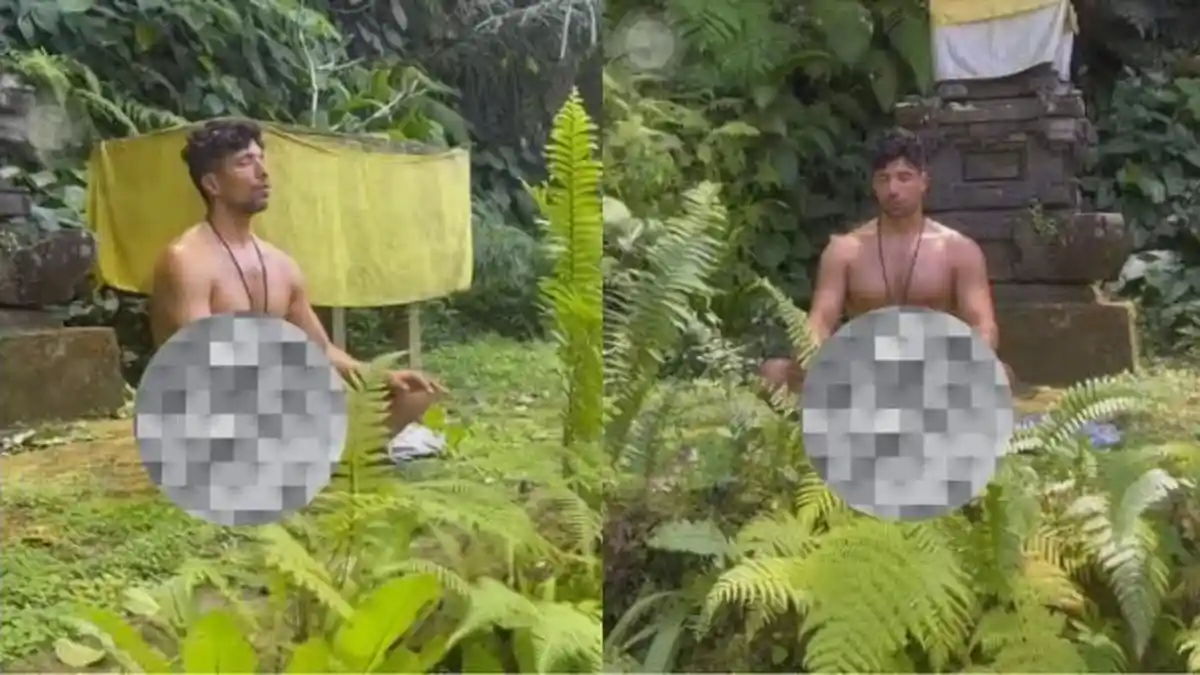 Bule Kurang Ajar, Telanjang Bulat di Tempat Ibadah Hingga Dikecam, Niluh Djelantik: Tidak Sopan