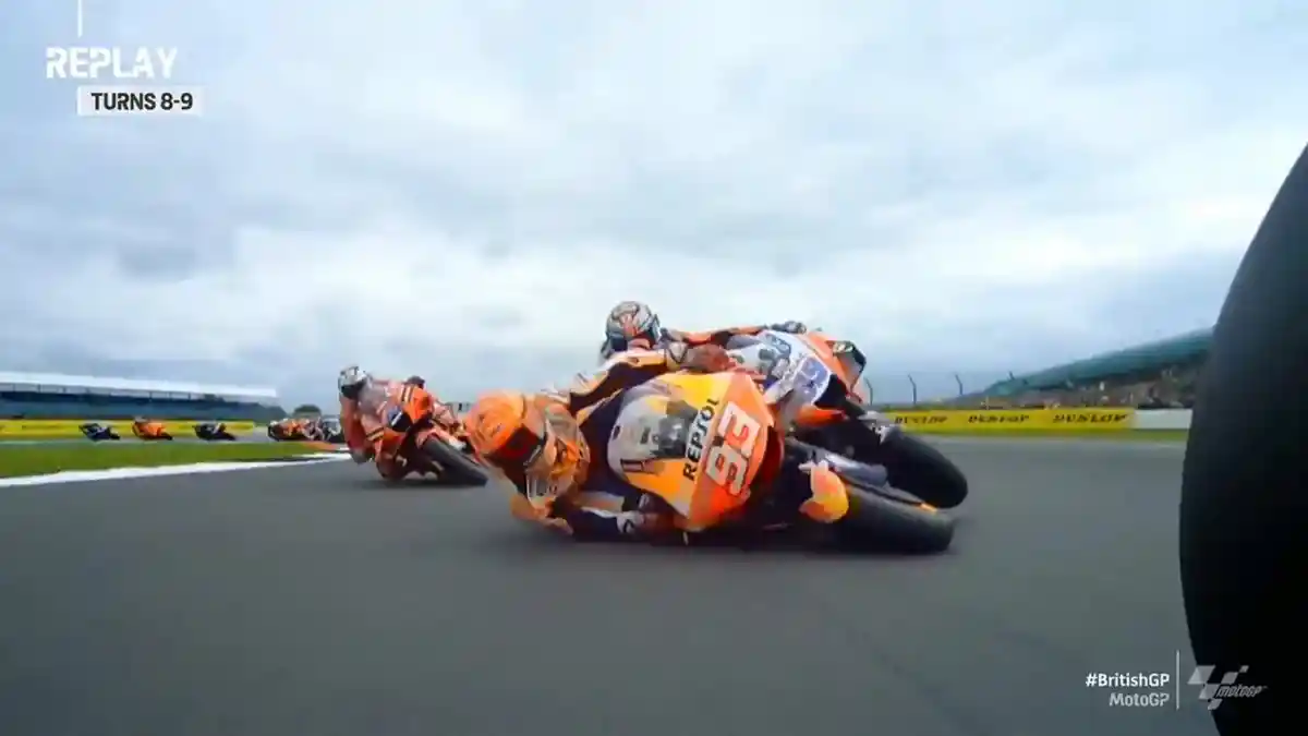 MARC Marquez Sebabkan Insiden di MotoGP Inggris 2021, Pengamat Sebut Layak Diberi Hukuman