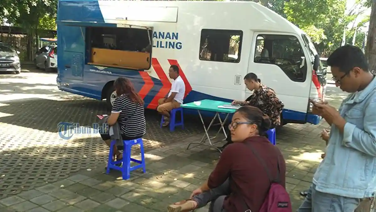 SIM Keliling Badung Bali Hari Ini 14 Agustus 2022, Craf Malboro Sampai Pukul 11.00 Wita