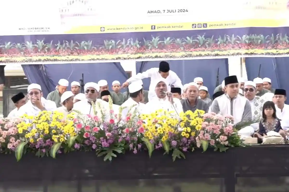 Sambut Tahun Baru Islam, Pemkab Kendal Gelar Panggung Selawat di Rumah Dinas Bupati