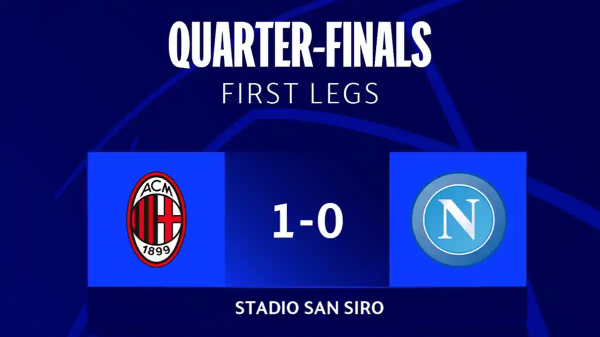 Hasil AC Milan vs Napoli, Ismael Bennacer Cetak Gol, AC Milan Menang