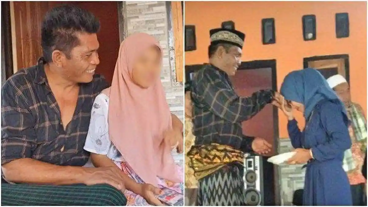 VIRAL Pria 55 Tahun Nikahi Gadis Remaja 16 Tahun, Ini Awal Perkenalannya