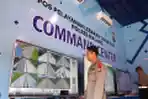 Command Center Polres Malang Pantau Arus Mudik