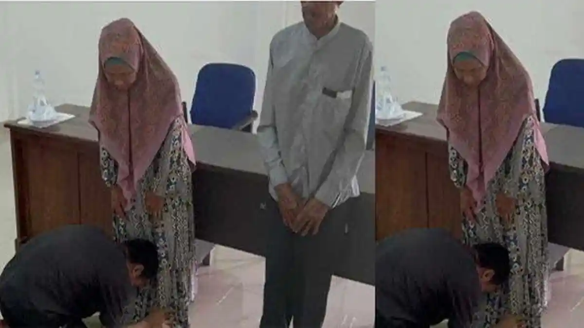 Sosok Budiman Pria Sumsel Ancam Bunuh Ibunya karena Tak Dibelikan Rokok, Kini Histeris Nangis Sujud