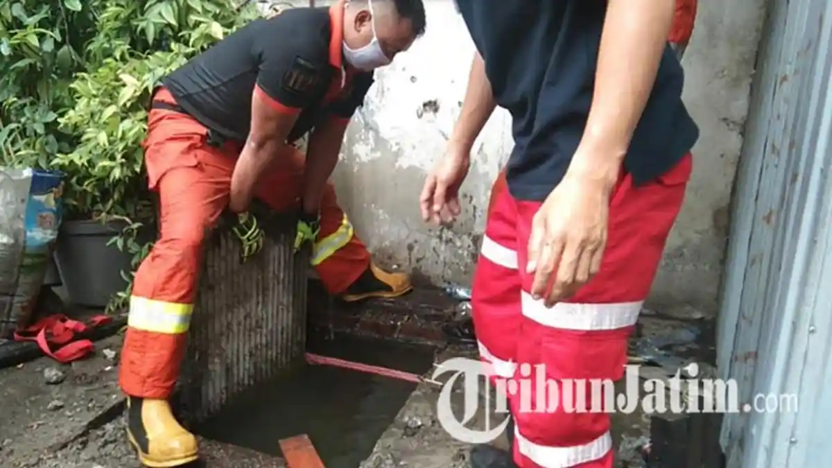 Pencarian Bocah 5 Tahun Tercebur Gorong-gorong di Surabaya Belum Berhasil, Tim SAR Beber Sebabnya