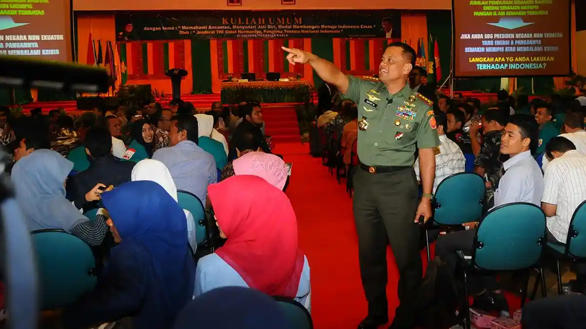 Panglima TNI Berikan Kuliah Umum Kepada 1.500 Mahasiswa Aceh
