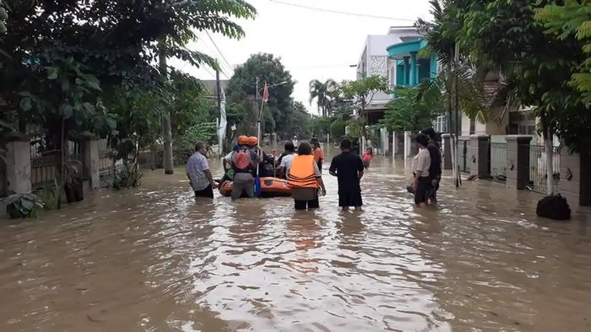VIDEO: 600 KK Terimbas Banjir di Vila Jatirasa Bekasi