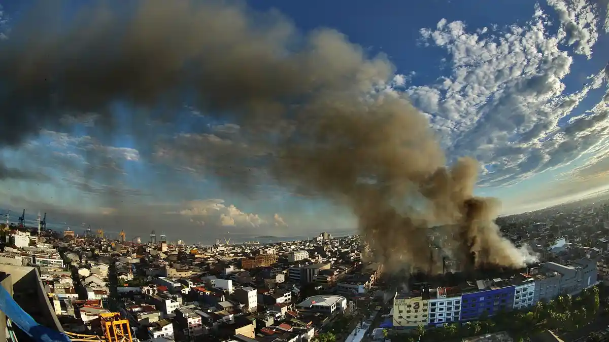 Akumulasi Kerugian Kebakaran Pasar di Jakarta dan Makassar