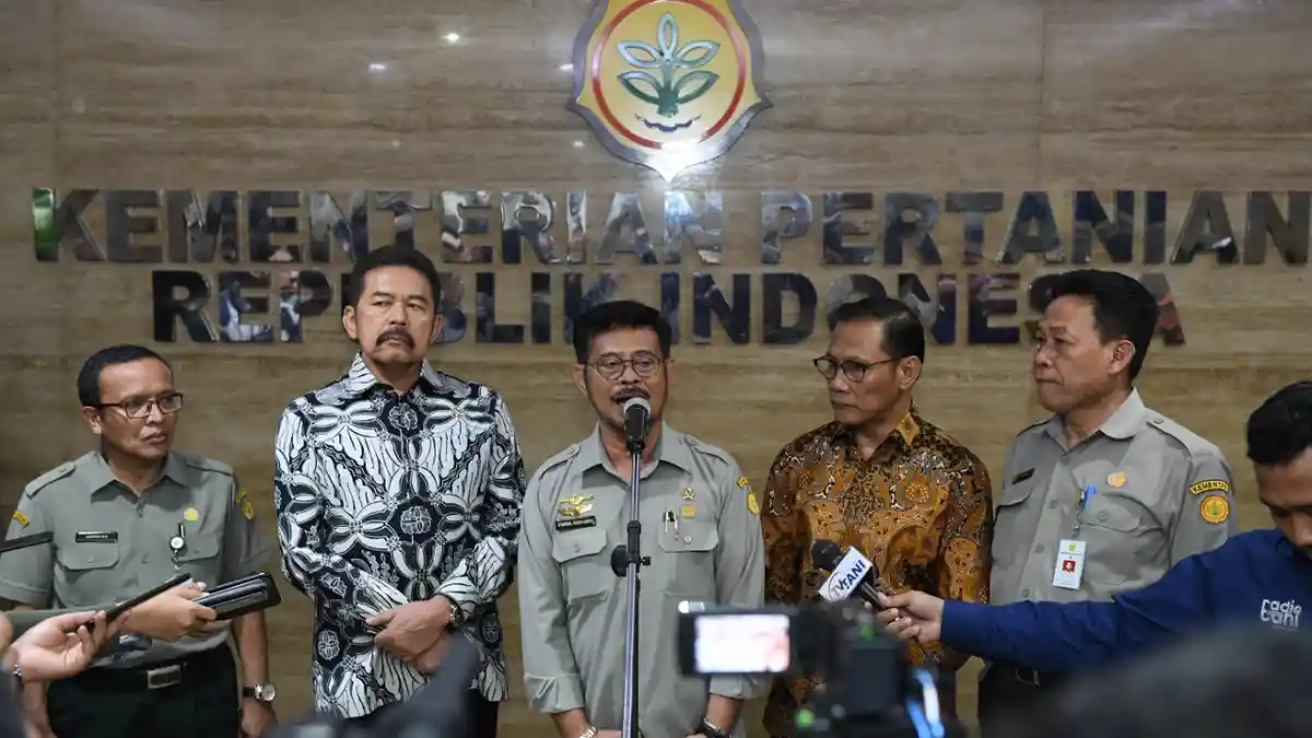 Di Rakornas Kementan, Mentan Syahrul Sinergi dengan BPS dan Kejagung