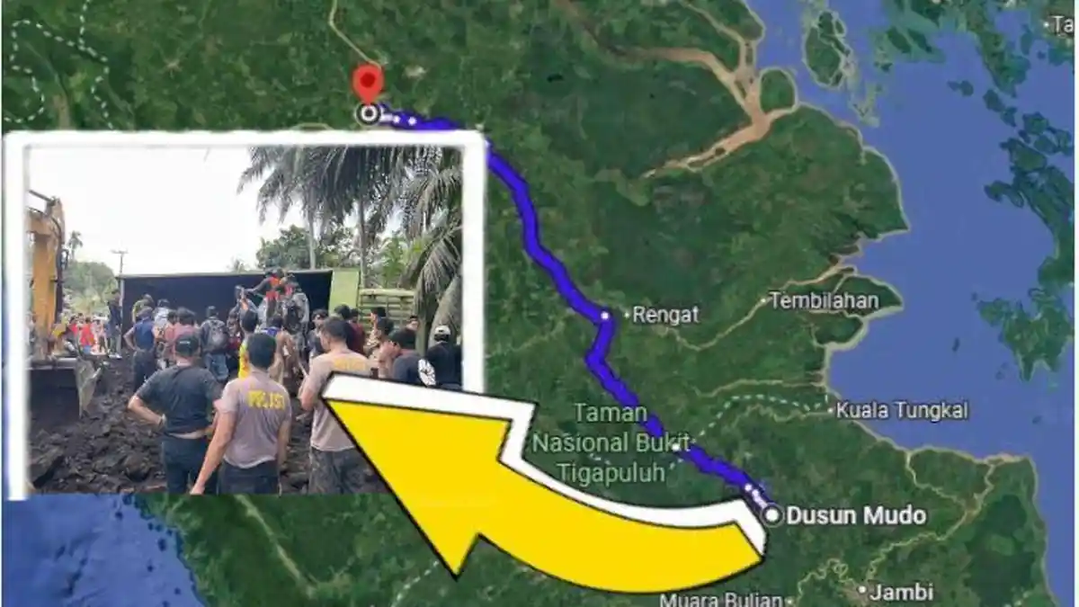 2 Kecelakaan Maut di Jalan Lintas Jambi, 1 Orang Tewas dan 2 Luka-luka