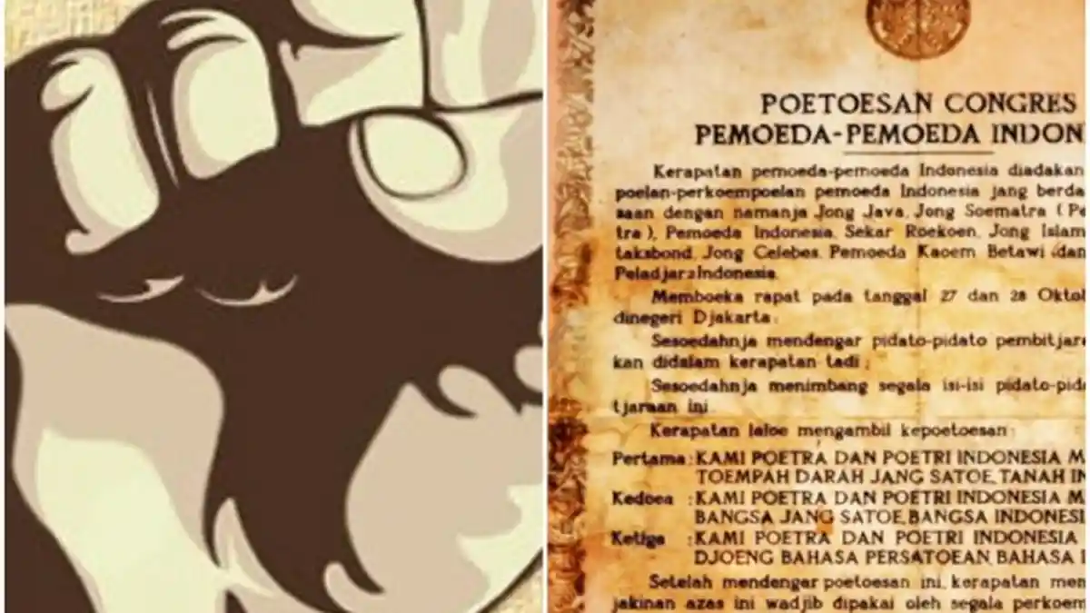 Hari Sumpah Pemuda 28 Oktober: Inilah Naskah Otentik Aslinya yang tak Kita Ketahui, Lihat Bedanya