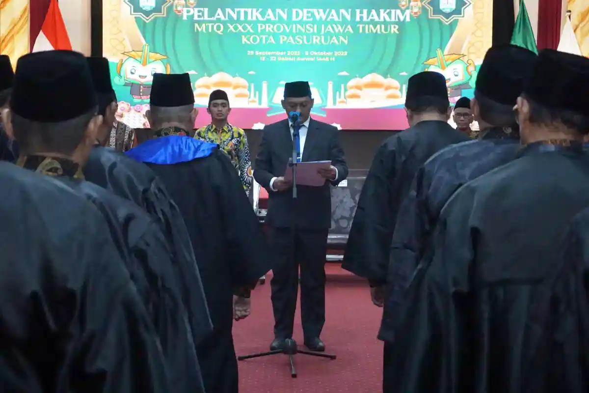 Jelang Kick Off MTQ XXX, 136 Dewan Hakim Resmi Dilantik
