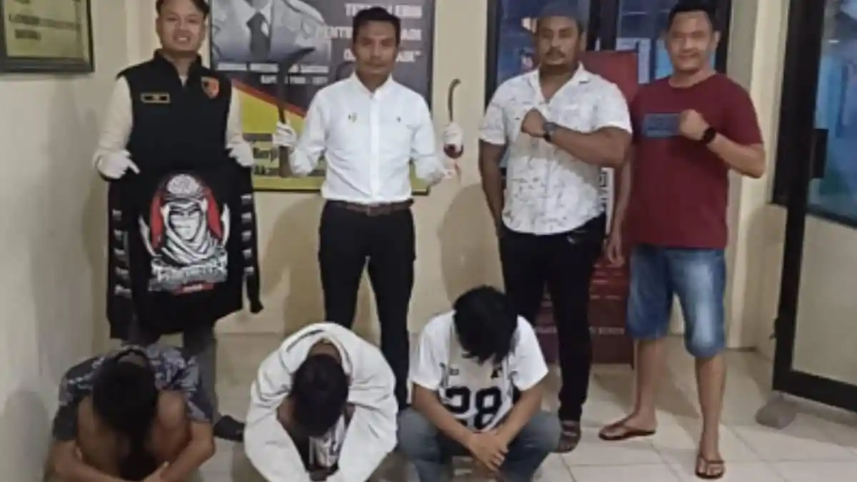 Tiga Remaja Anggota Geng Motor Diamankan di Banyuwangi, 8 Lainnya Diburu
