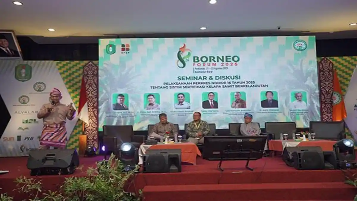 Borneo Forum 2025: Saat Pontianak Jadi Panggung Besar Masa Depan Sawit