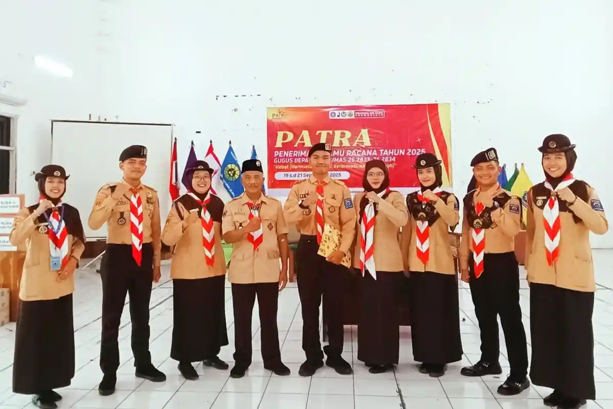 Mencetak Generasi Pandega: Semangat Tamu Racana UIN Saizu Purwokerto dalam Giat Bina Diri 2025!