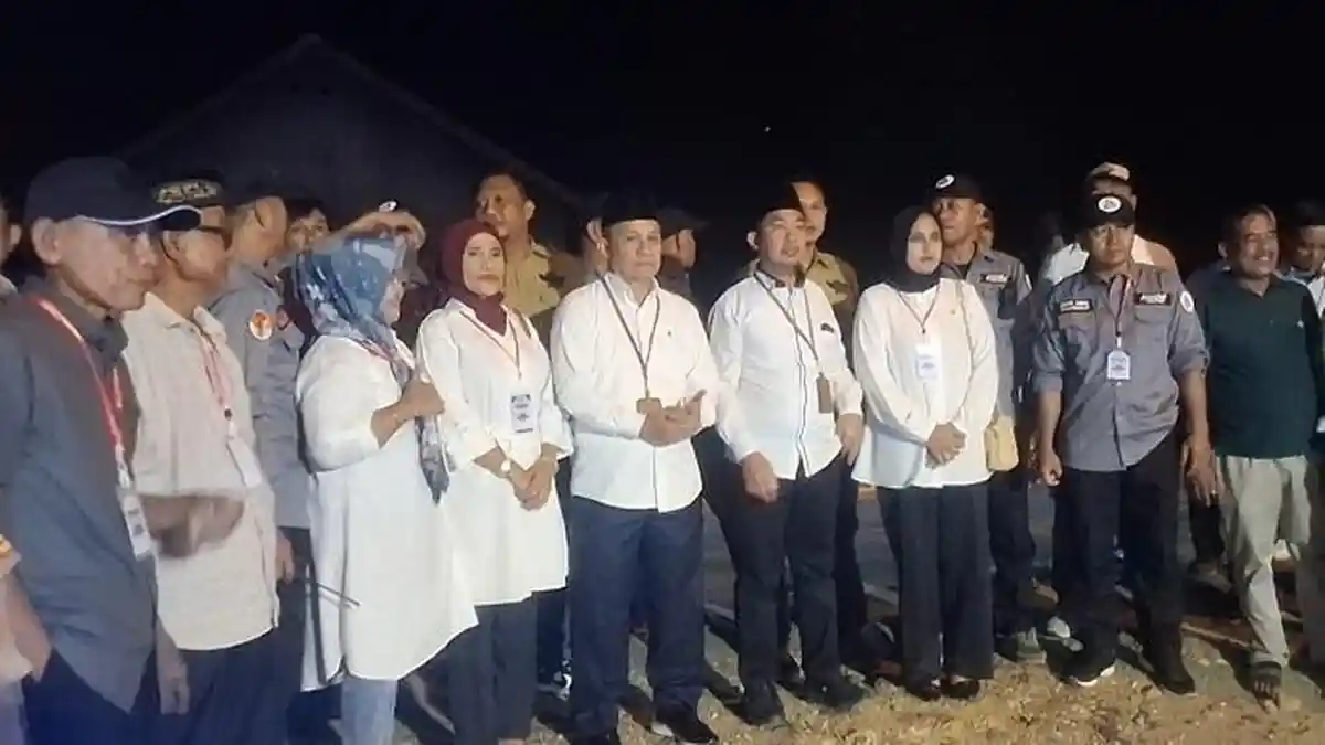 Antusias Pendukung Paslon Arwin-Ismail Dapat Nomor Urut 2 Pilkada Kolaka Timur, Simbol Kebersamaan