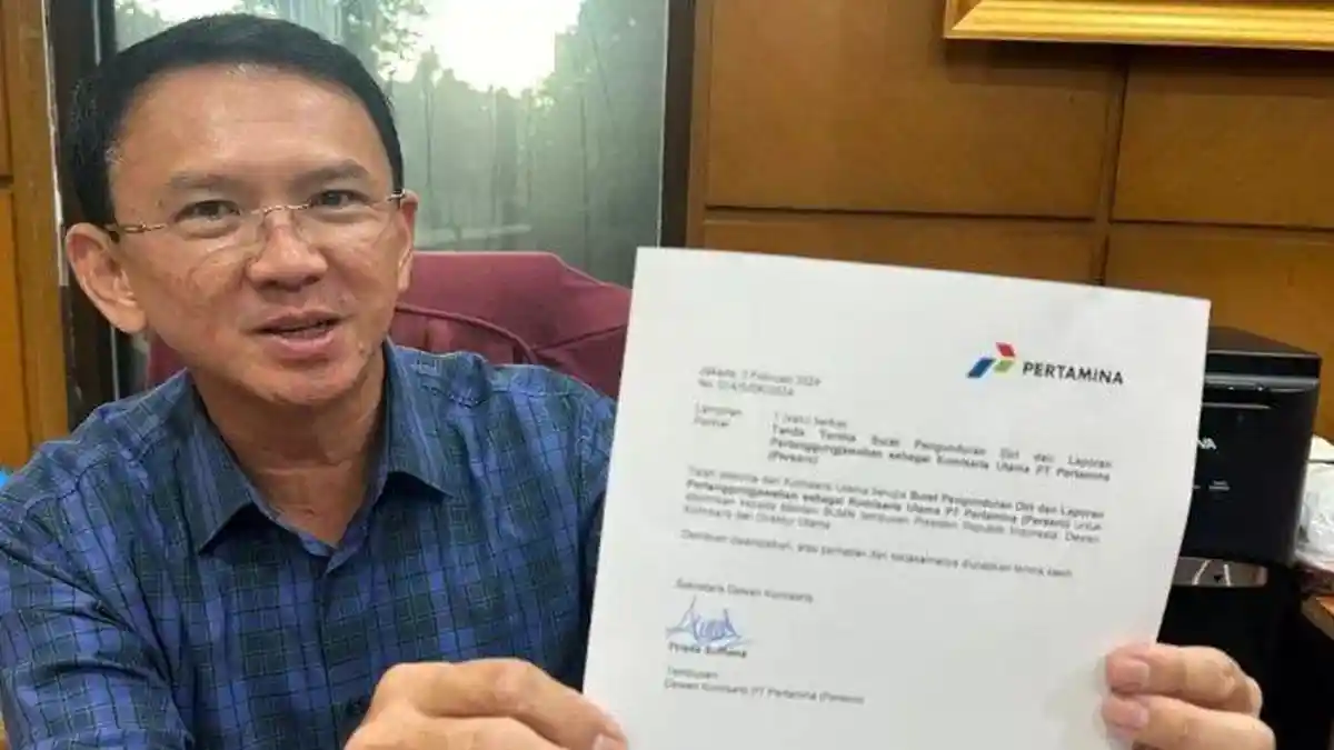 Mundur dari Pertamina, Surat Pengunduran Diri Ahok Belum Diterima Erick Thohir