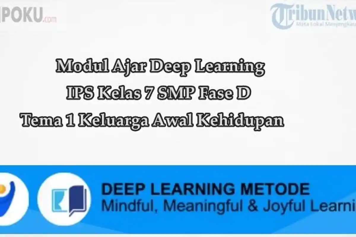 Modul Ajar Deep Learning IPS Kelas 7 SMP Tema 1 Keluarga Awal Kehidupan
