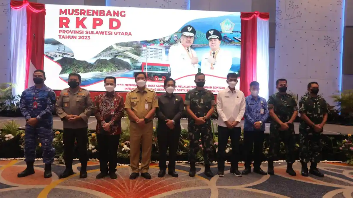 Wagub Steven Kandouw Gaungkan Sinergitas di Musrenbang RKPD Sulut 2023