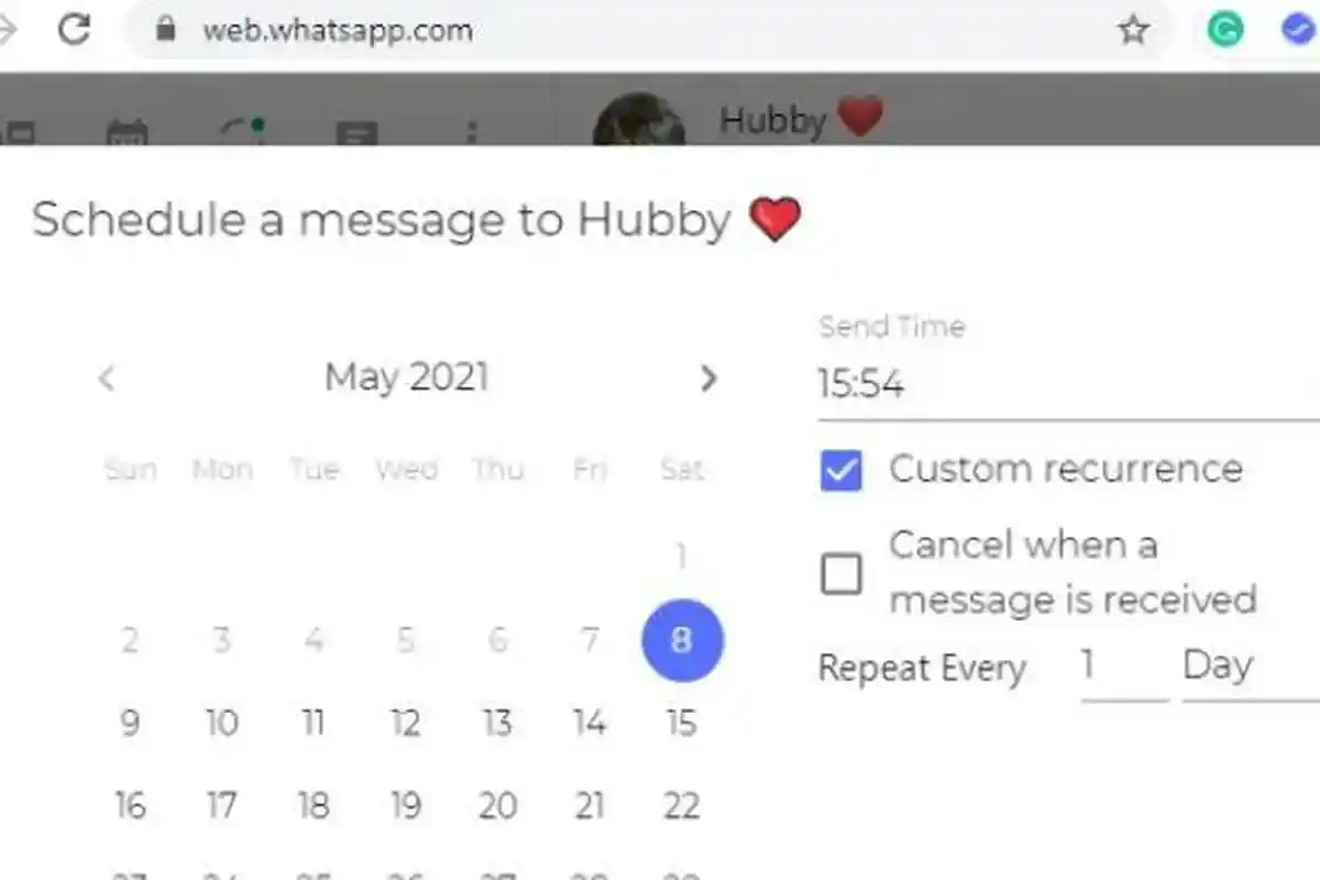 Cara Menjadwalkan Pesan di WhatsApp Web, Cukup Instal Ekstensi Berikut