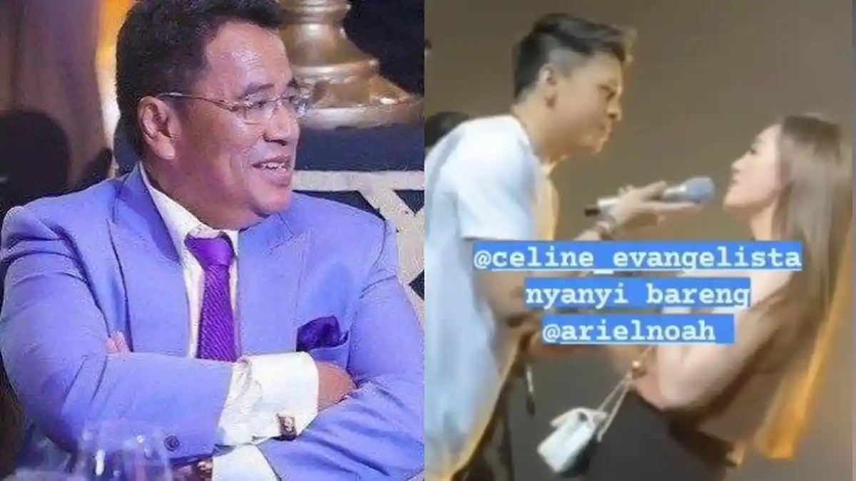 Aksi Mesra Celine Evangelista & Ariel NOAH Picu Reaksi Hotman Paris, Eks Stefan Syok: Kenapa Sih?