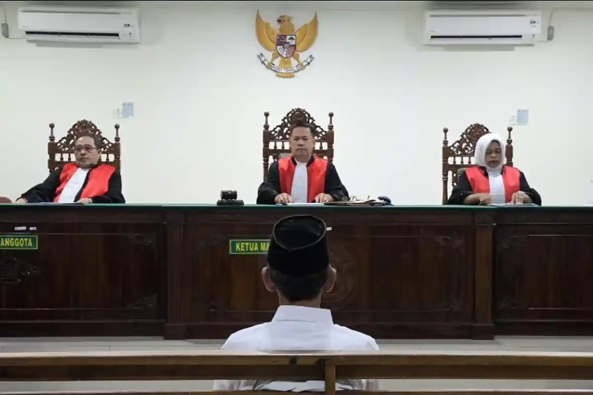 Korupsi Dana Umat, Mantan Ketua Baznas Bengkulu Selatan Divonis 1 Tahun 8 Bulan Penjara