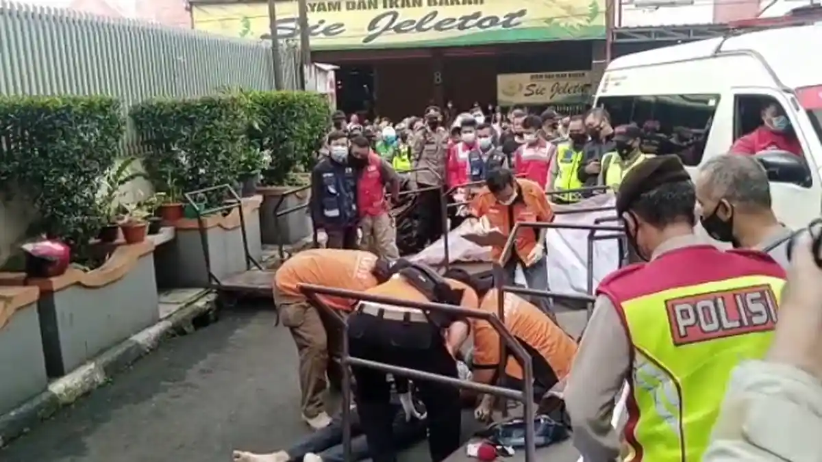 Geger Temu Mayat di Jalan Kepatihan Bandung, Dikabarkan Loncat dari Gedung