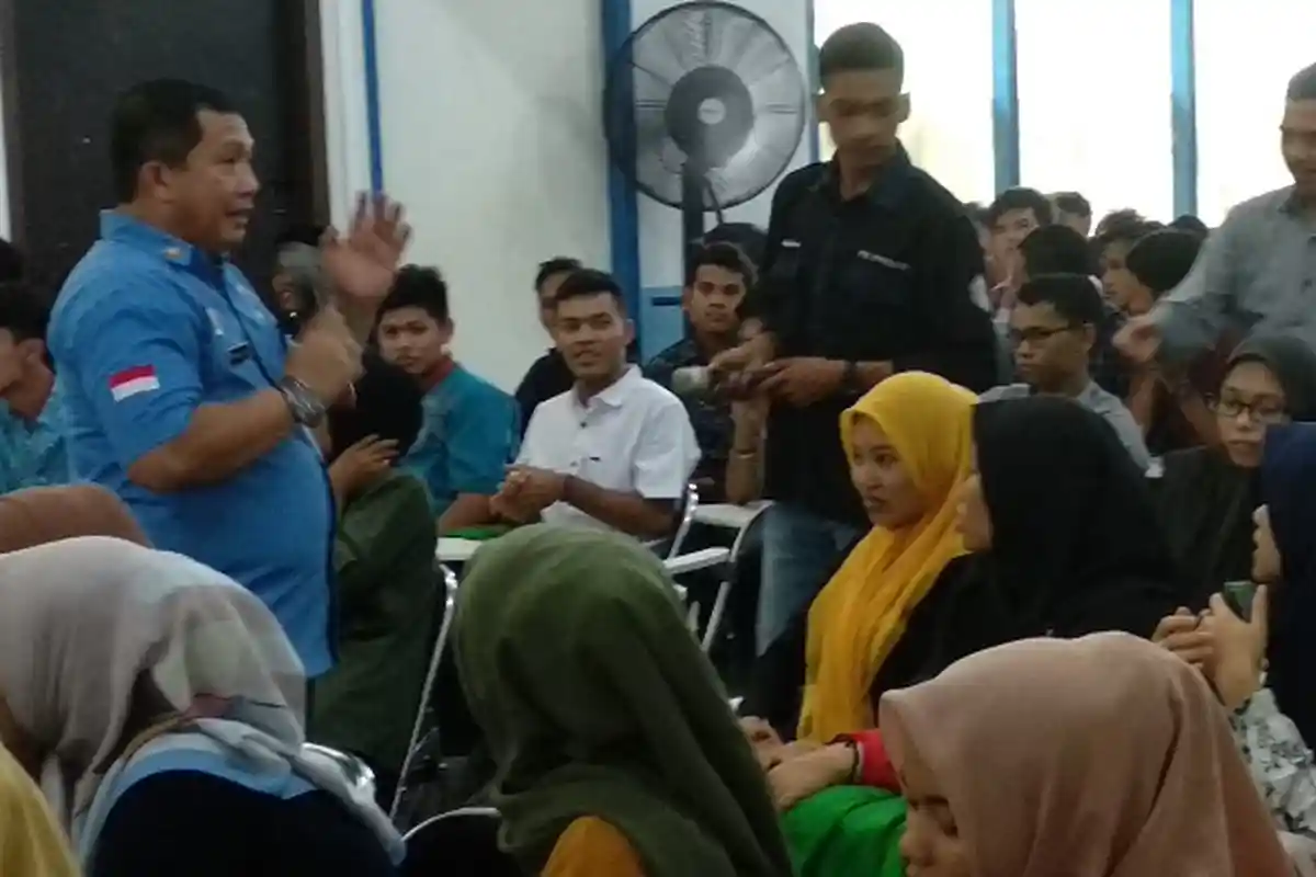 Mahasiswa STIES Banda Aceh Pertanyakan Pembakaran Narkoba di Alam Terbuka