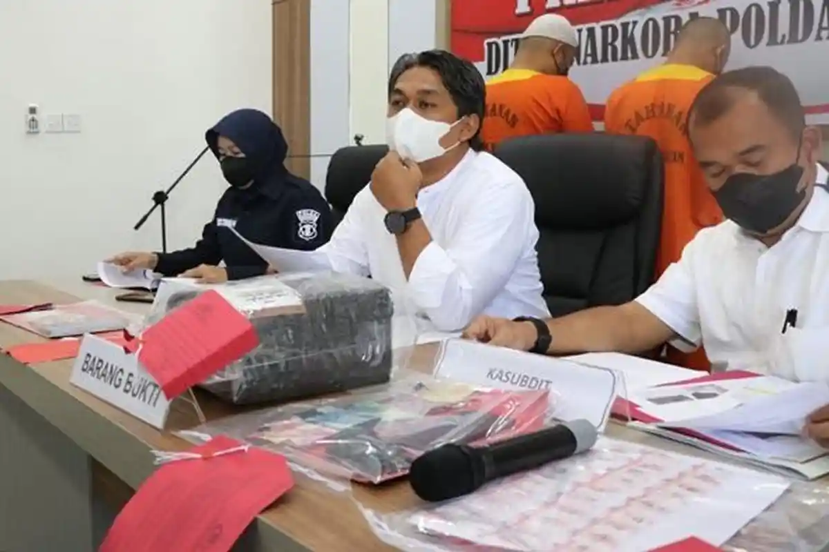 Polda Kaltim Komitmen Berantas Narkoba di Kaltim, Berhasil Amankan Ratusan Gram Narkoba
