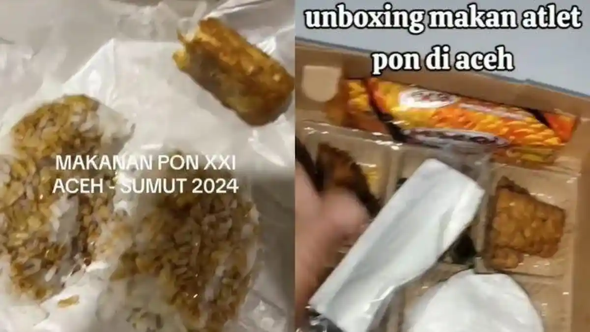 Viral Penampakan Nasi Kotak PON 2024 Harga Rp 50 Ribu Dapat Tempe, Tuai Komentar Miring Netizen