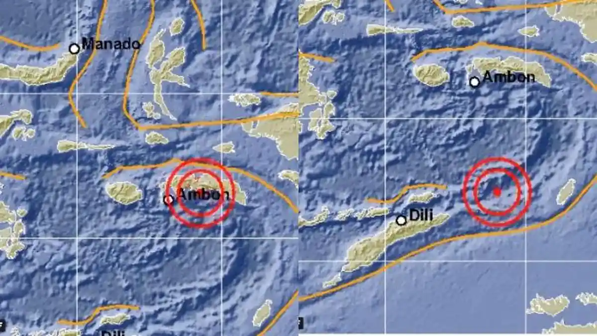 Tiga Bulan Terakhir Maluku Diguncang 392 Kali Gempa